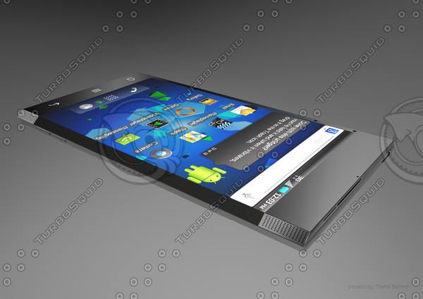 project futurephone smartphones c4d - Dualscreen Phone by Dragnunra